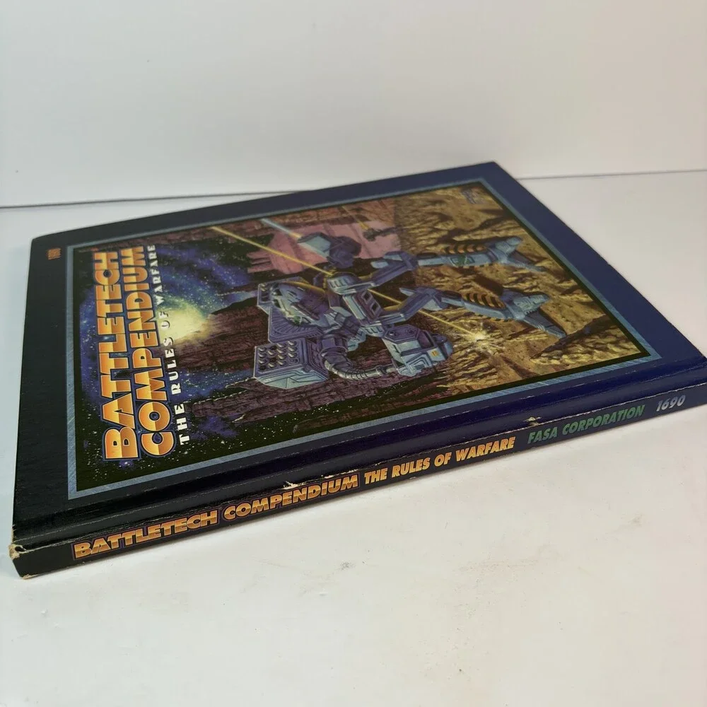 BattleTech Compendium: The Rules of Warfare FASA Hardcover 1994 Tabletop RPG